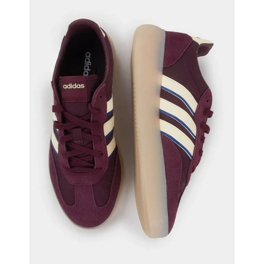 adidas Barreda Decode WOMENS Trainers Size 6 Burgandy Casual Shoes